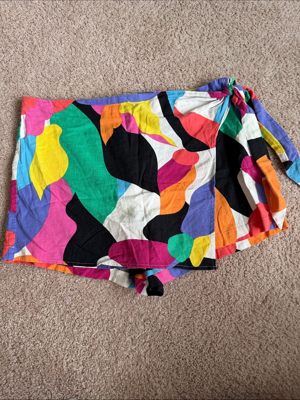 Target A New Day Multicolor Wrap Skort